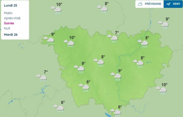 The weather forecast for this Monday in Haute-Loire