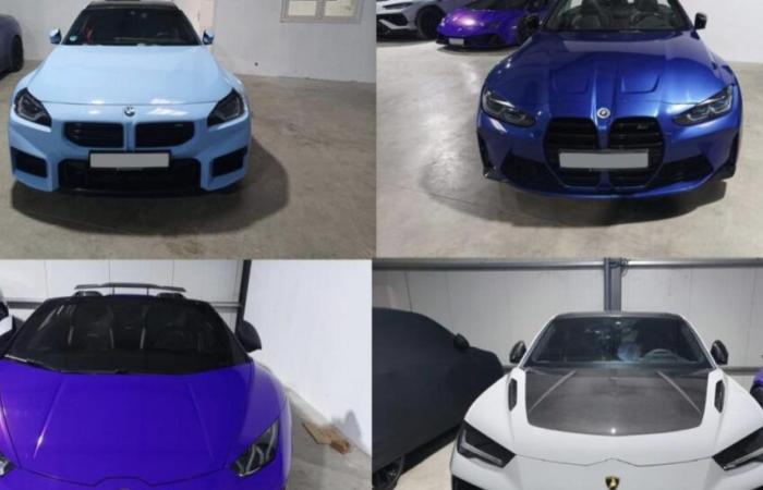 12 luxury cars seized on the Côte d'Azur, the total amount will blow your mind