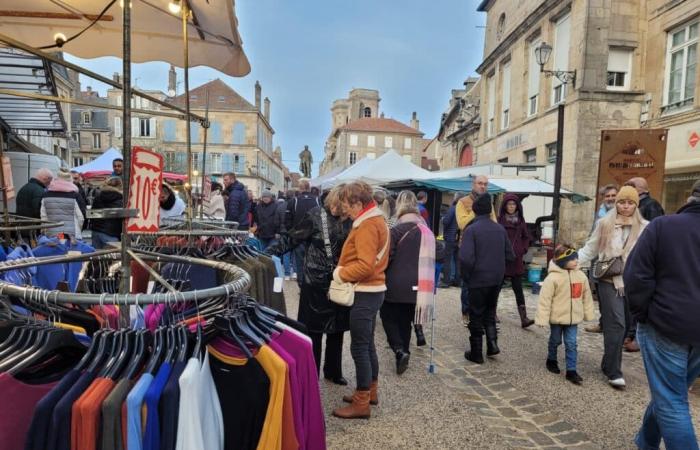 The Sainte-Catherine fair in the wind