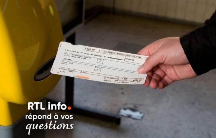 Françoise takes the train in a station without a counter or vending machine: can she board without a ticket?