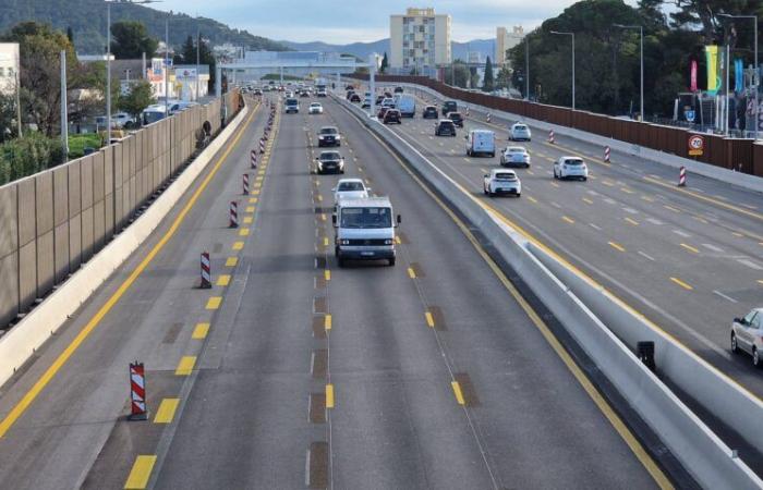 A57 construction site: that's it, the third lane is fully open to traffic