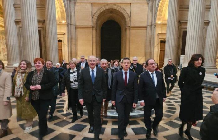 The Tarn pays tribute to Jean Jaurès at the Pantheon