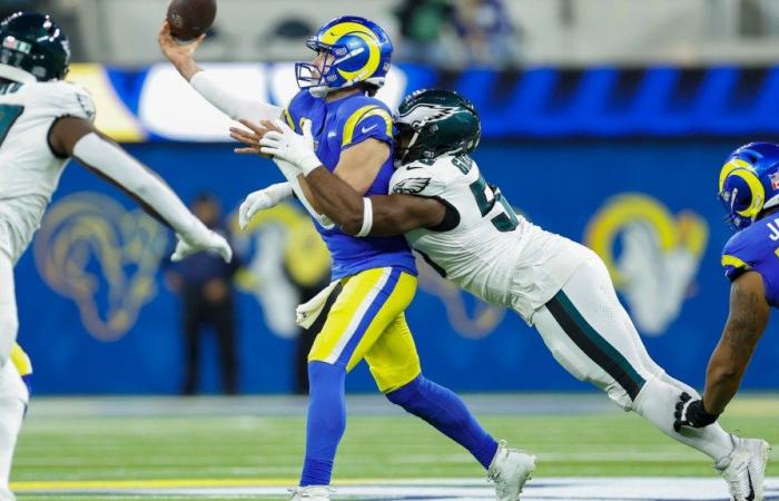 Rams’ postseason odds sink after loss to Eagles