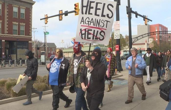 Community rallies against neo-Nazi march with message of love