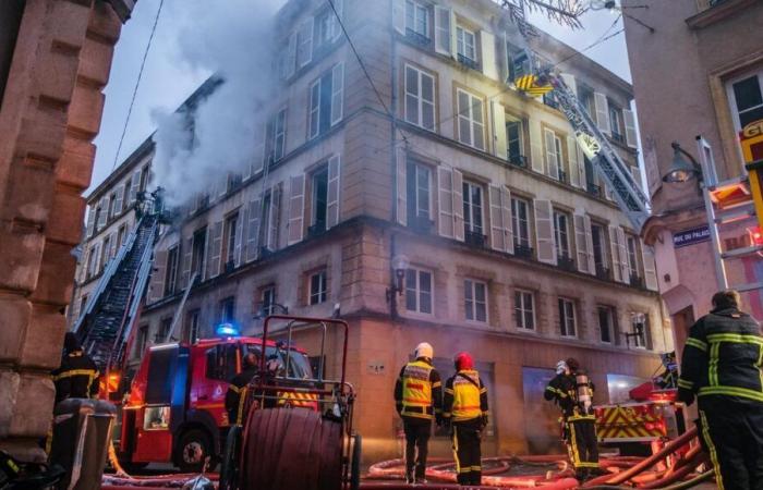 Fire in the city center of Metz: the town hall issues a safety order, the building is closed to the public