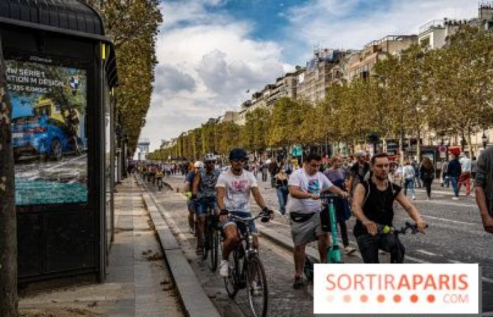 Pedestrian Champs-Elysées: two car-free days in December 2024