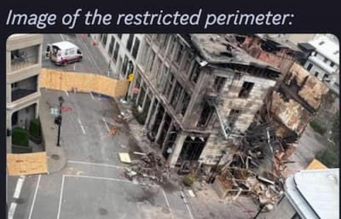 Banned from accessing his restaurant for a month after the fire in Old Montreal