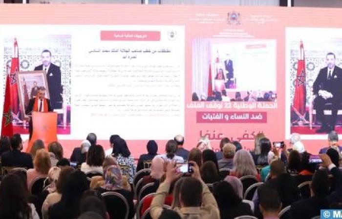 Rabat: launch of the 22nd national campaign to combat violence against women and girls