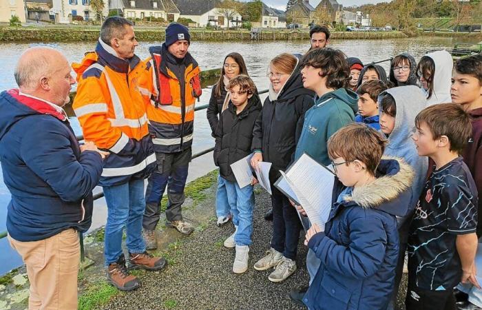 Jean-Moulin’s sixth-form students study risk management at Châteaulin