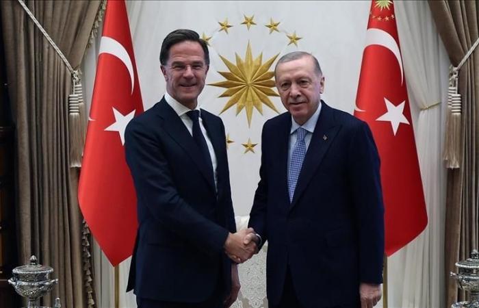 Erdogan and Mark Rutte discuss collective security challenges