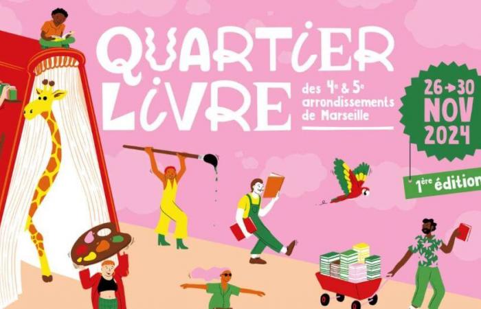 Quartier Livre Festival: A first edition to experience from November 26 to 30 – From 11/26/2024 to 11/30/2024 – Marseille