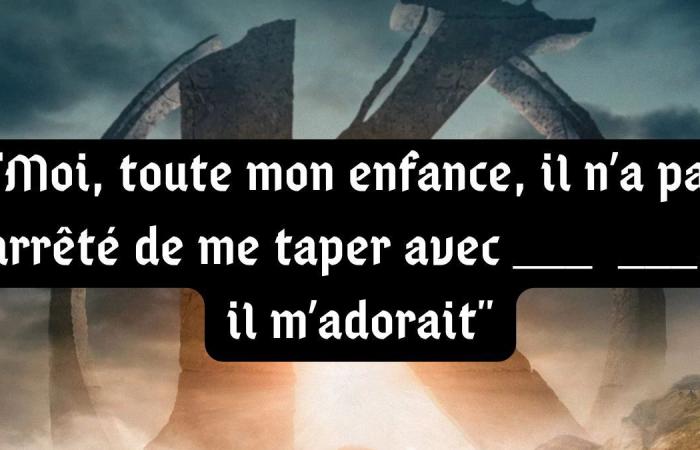 you are the spiritual son of Léodagan if you manage to complete these 5 lines