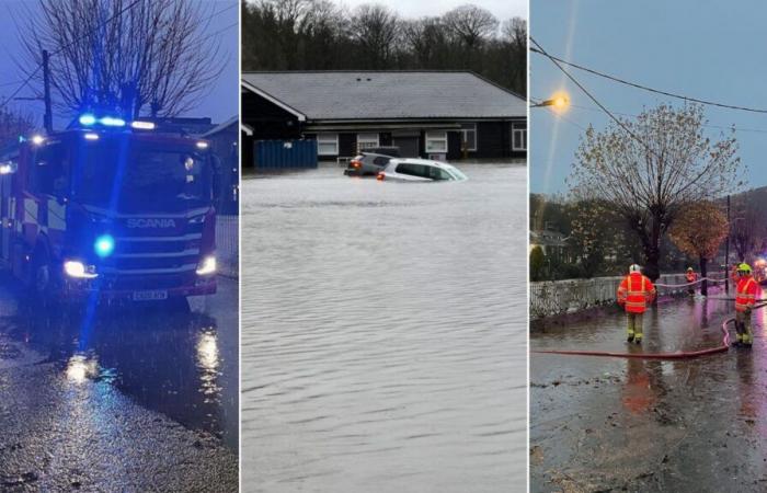 Storm Bert latest: Major disruption on railways as UK heads back to work; hundreds of flood warnings and alerts in place | UK News