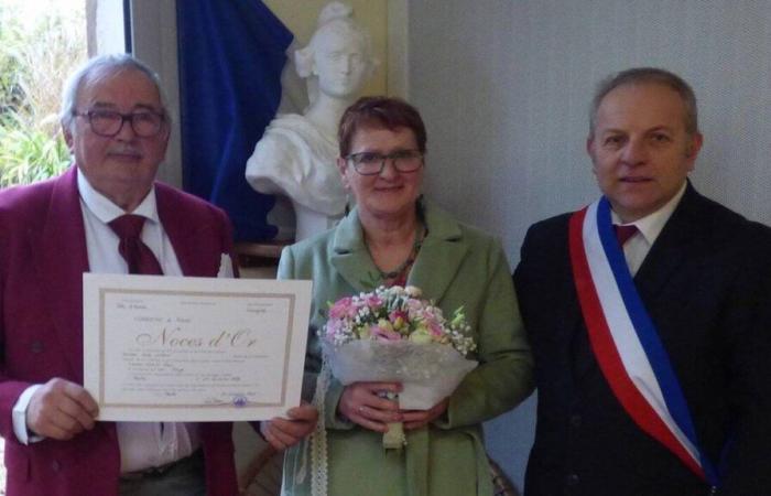 Plouha. Maryse and Louis Philippe Flouriot celebrated a golden wedding anniversary