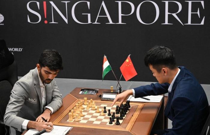 Chess Championship: Surprise victory for Ding against Gukesh