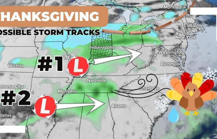 Here’s the latest Thanksgiving outlook in central Indiana