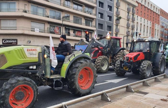 The tractors arrive in Perpignan this Tuesday morning, the prefecture recommends avoiding all travel