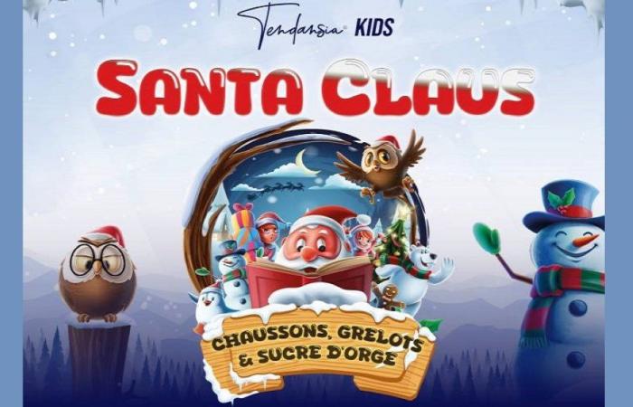 The show “Santa Claus: Slippers, Bells and Sucre d’Orge” in Casablanca and Marrakech