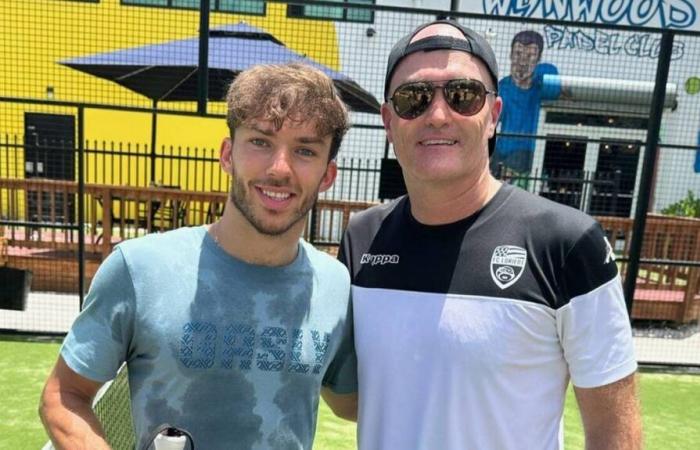 Loïc Féry and Pierre Gasly create their pro team of padel