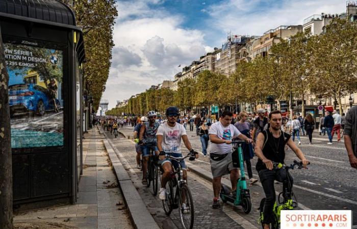 Pedestrian Champs-Elysées: two car-free days in December 2024