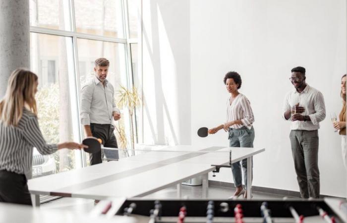 Meet your future employer around a… ping-pong table!