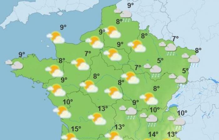 Violent winds before the return of clearing: the weather of the week in France