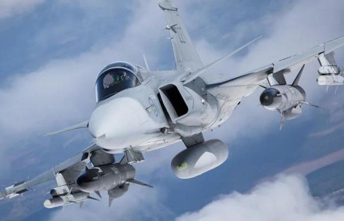 Sweden delivered enough spare parts to Ukraine to support 14 Gripen C/D aircraft