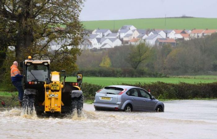 Storm Bert continues its damage