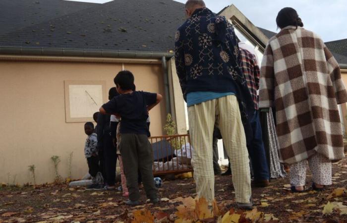 Calvados: the squat of migrant families in the former Cambremer nursing home divides the village