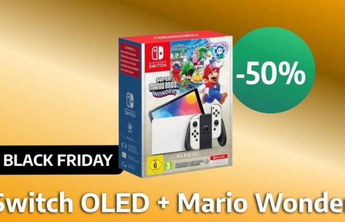 Black Friday : la Nintendo Switch OLED + Super Mario Wonder en super promo !