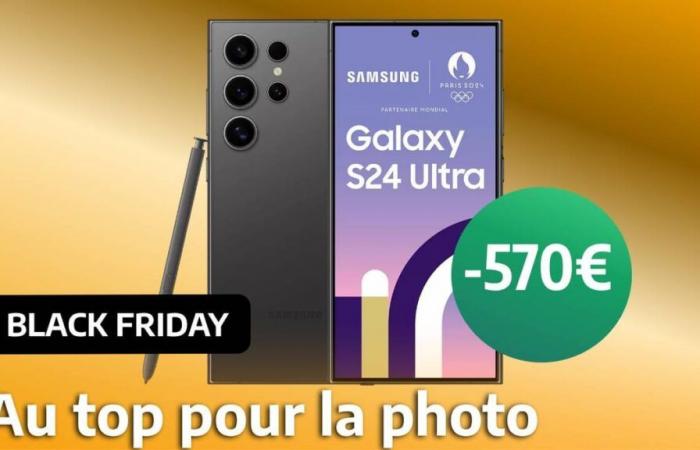 Black Friday: the Samsung Galaxy S24 Ultra drops to €899, a crazy price for the best smartphone of the year!