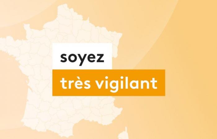 Orange and yellow alerts in 47 departments planned by Météo-France this Monday, November 25