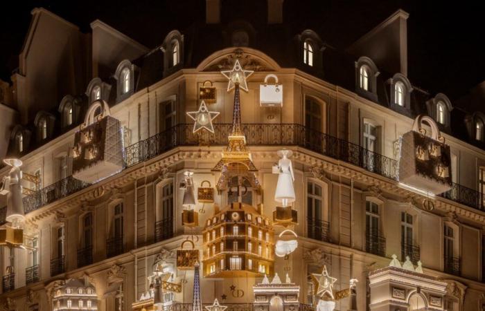 In pictures: Dior creates magical Christmas windows at 30 Montaigne