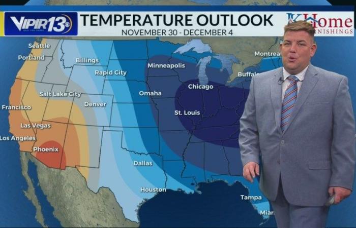 Warmer weather to start holiday week