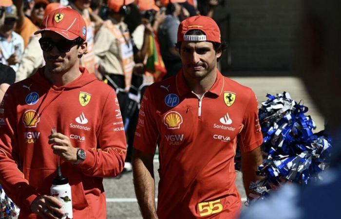 “It’s always the same with him”: tensions between Leclerc and Sainz during the Las Vegas GP