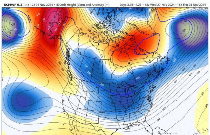 All quiet Thanksgiving week, plus Cascade driving and early December outlook