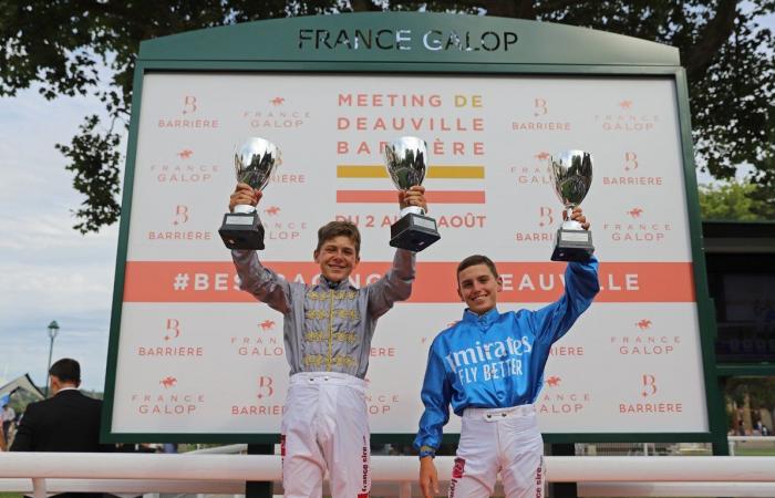 Seven years after winning his first pony race in Angers, Valentin Le Clerc breaks the ice as an apprentice on the same racecourse!