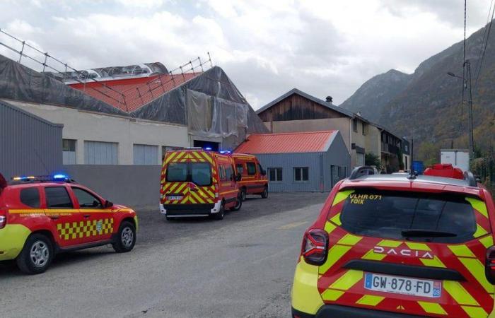 Fire in a company in Tarascon-sur-Ariège, several employees evacuated to the Chiva emergency room