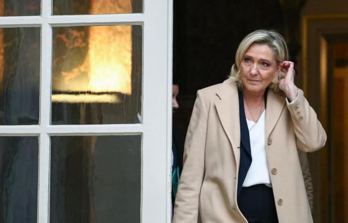 Marine Le Pen believes that Michel Barnier remains “stuck in his positions”, the National Rally ready to vote for censorship of the government