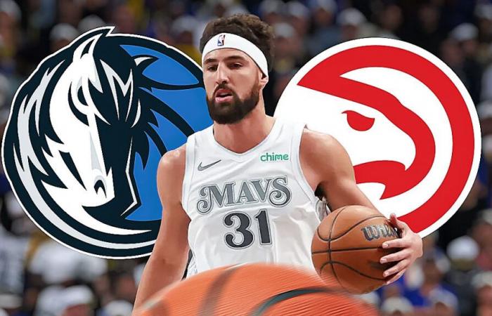 Klay Thompson out for Mavericks-Hawks game with foot injury