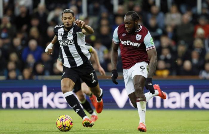 Beaten at home by West Ham, Newcastle loses weight – Premier League – J12 – Newcastle-West Ham (0-2)