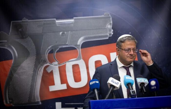 5 former employees of Ben Gvir’s office questioned for improper issuance of firearms licenses