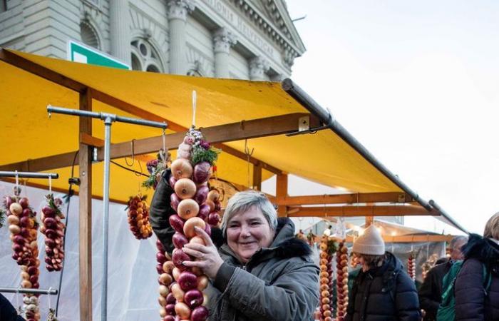 Zibelemärit in Bern: 33,655 kilos of onions were on offer