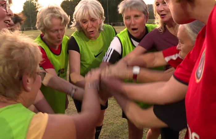 Joëlle, Marianne, Bénédicte, the “football grannies” pose naked in a calendar to go to play the World Cup in South Africa