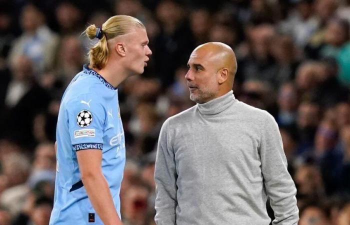 Guardiola defends Haaland and makes ambitious announcement for the rest of the season