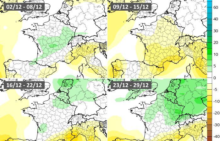 Is further snowfall possible between now and Christmas? 11/25/2024