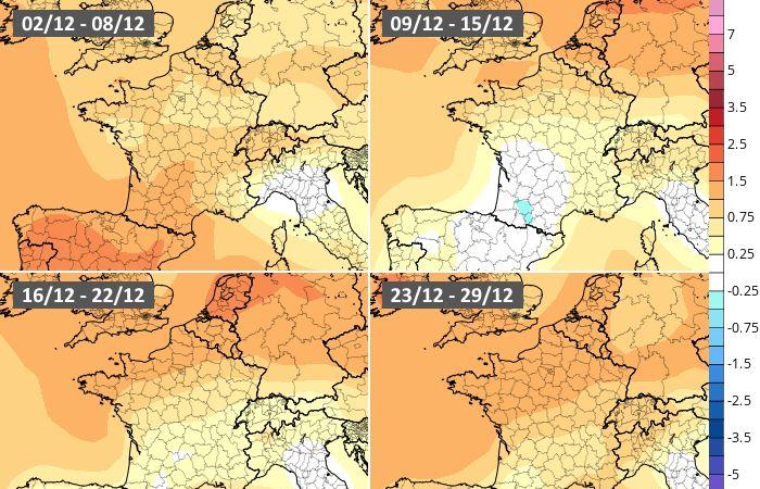 Is further snowfall possible between now and Christmas? 11/25/2024