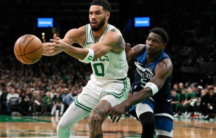 Jayson Tatum was able to shut out Anthony Edwards • Basket USA