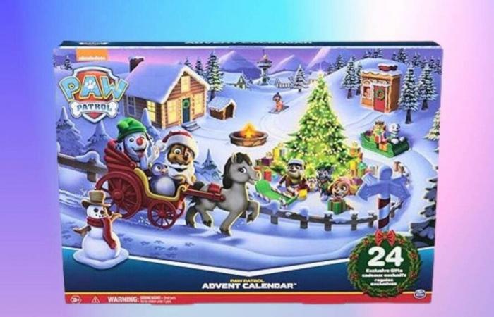 This Paw Patrol Advent calendar at a low price is available to grab very quickly on Amazon