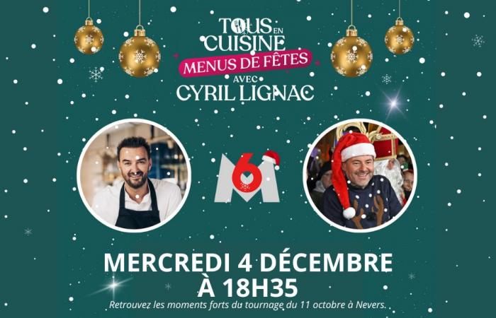 Dec 4 : Broadcast of “Tous en Cuisine” made in Nevers